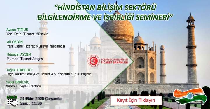 Hindistan Bilişim Sektörü Bilgilendirme ve İşbirliği Semineri