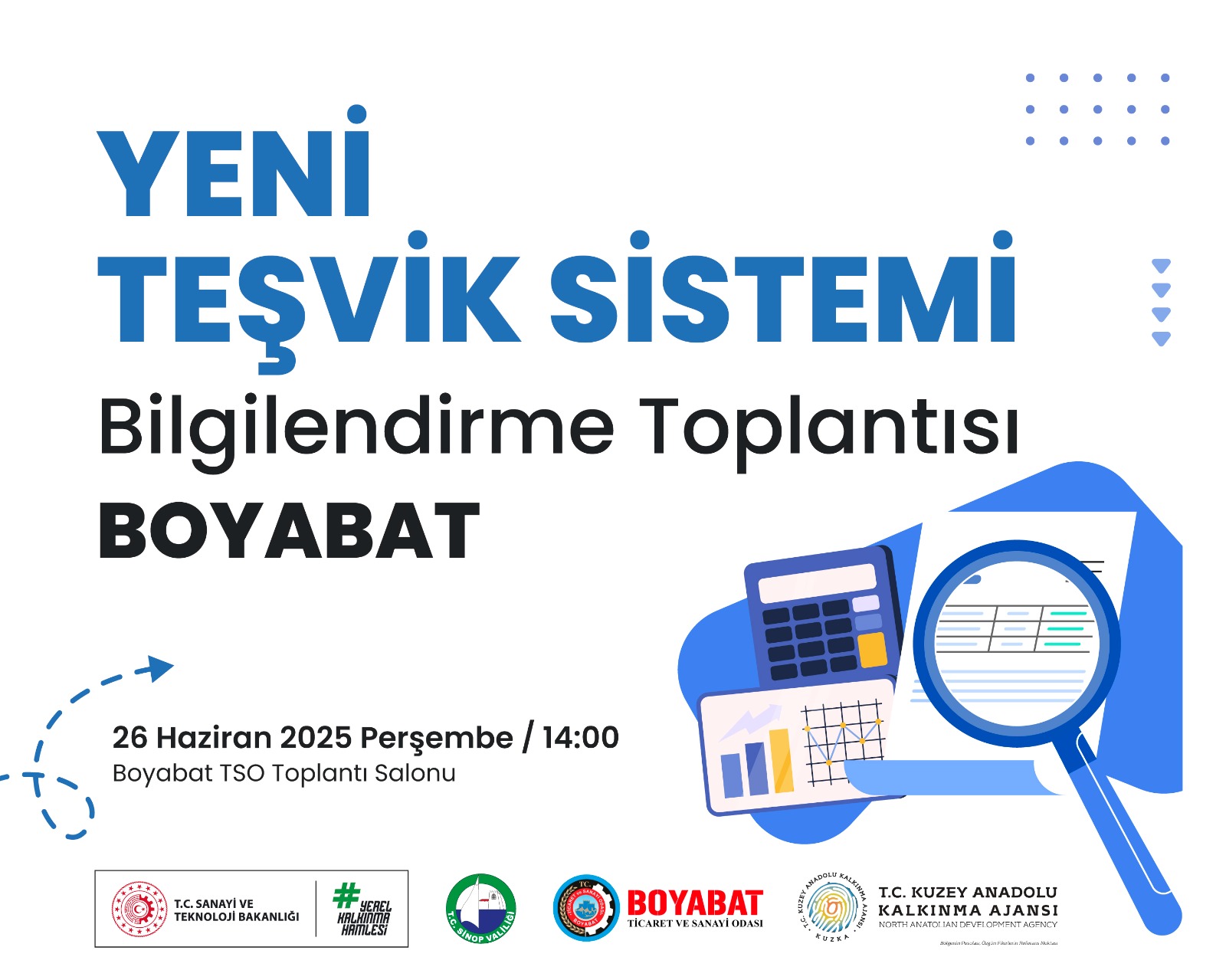 YENİ TEŞVİK SİSİTEMİ BİLGİLENDİRME TOPLANTISI - (26.06.2025 PERŞEMBE)