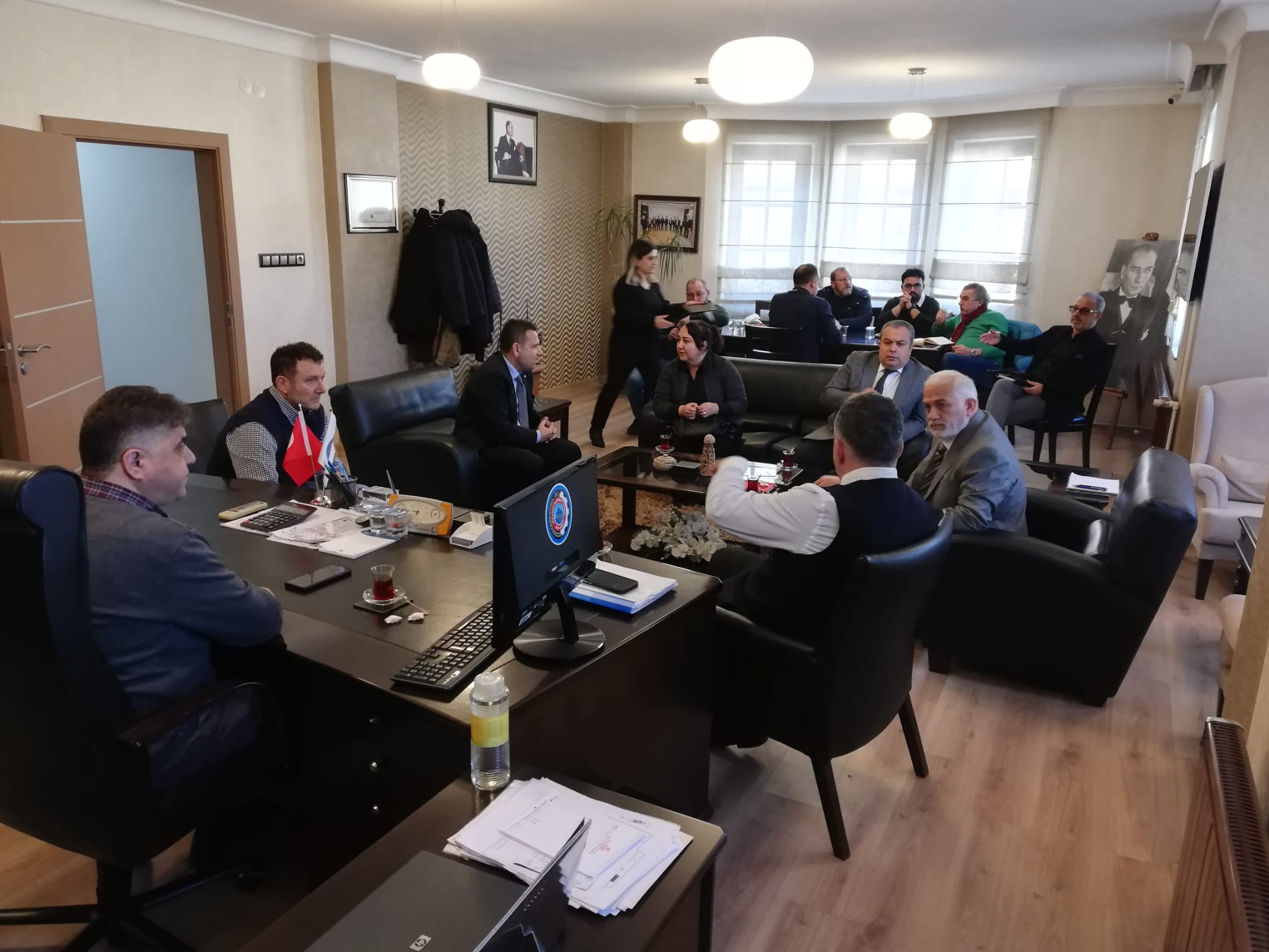 Boyabat TOBB 24 Derslikli Okul Binası Yapım Süreci Teknik Toplantısı Yapıldı