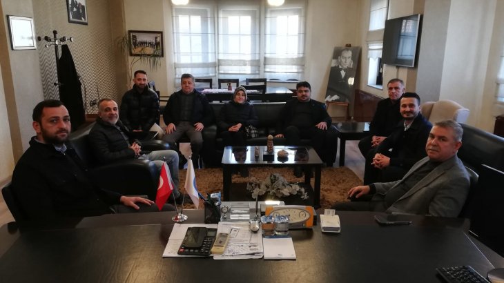 Ak Parti Sinop Milletvekili Sn. Nazım Maviş Odamızı ziyaret etti.