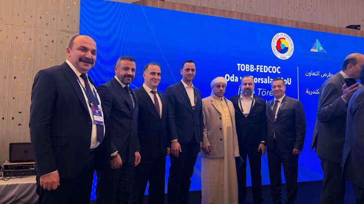 Başkan Abdullah Genç Türkiye–Mısır Oda ve Borsalar İş Birliği Forumuna katıldı