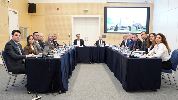 Mevzuat Komisyonu Toplantısı TOBB Sosyal Tesislerde düzenlendi.