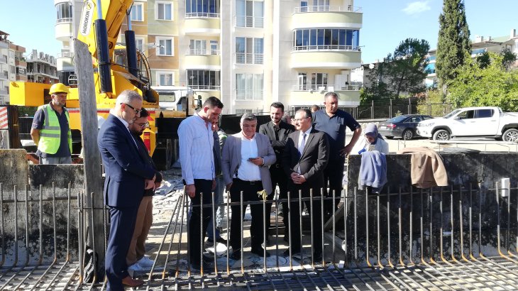 Sinop Valimiz Sn. Mustafa Özarslan Okul inşaatımızı ziyaret etti