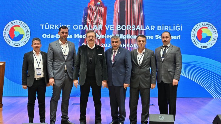 Yönetim Kurulu ve Meclis Üyelerimiz TOBB Başkanımız Sn. Hisarcıklıoğlu ile bir araya geldiler.