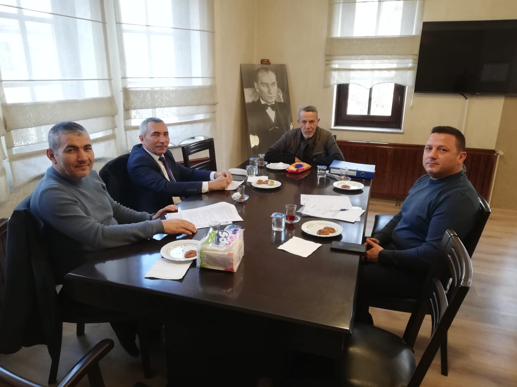 Odamız ve Boyabat MYO arasında Protokol Yürütme Kurulu (PYK) toplantısı yapıldı.