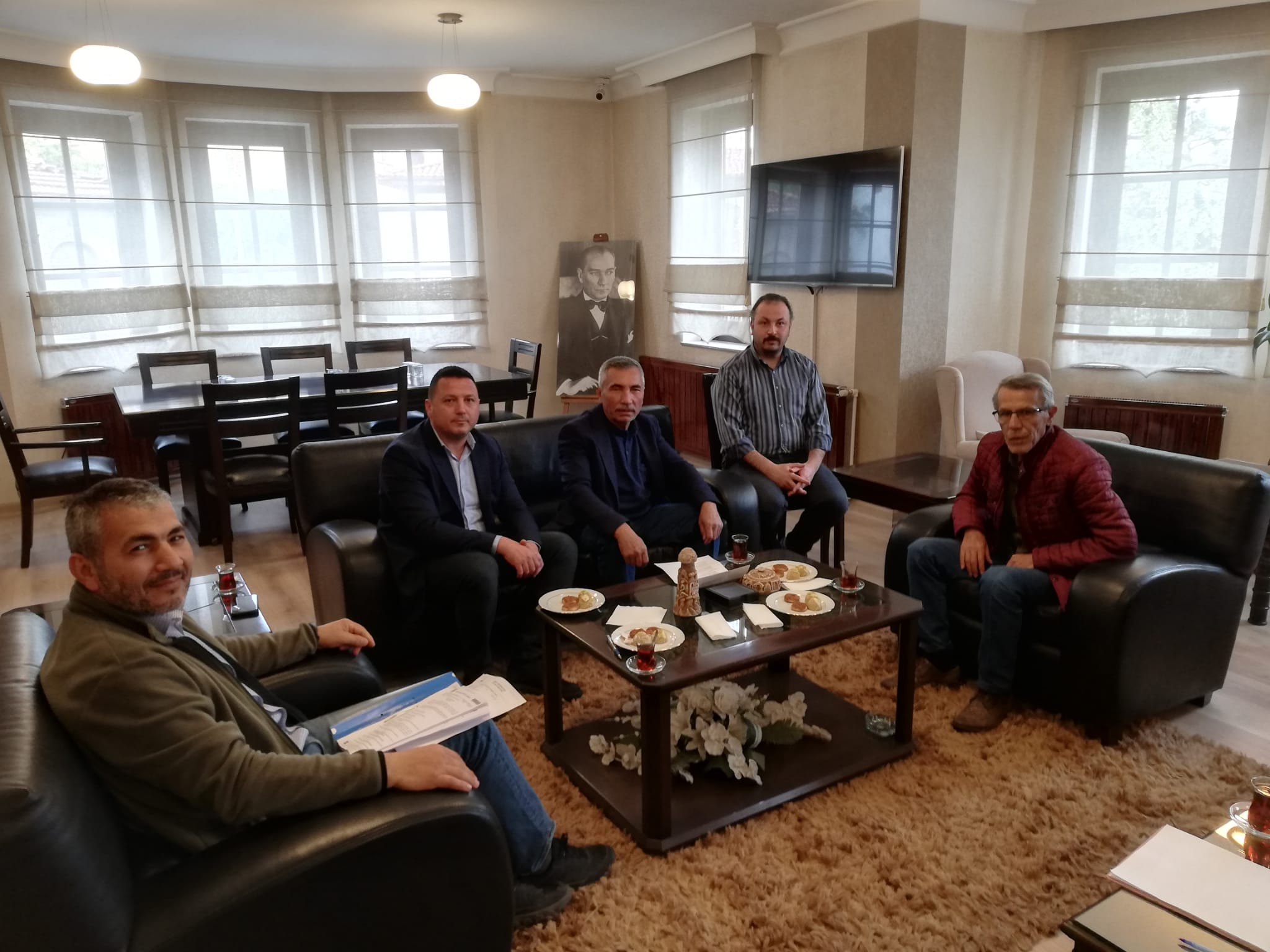 Odamızda Boyabat MYO ile PYK toplantısı yapıldı.